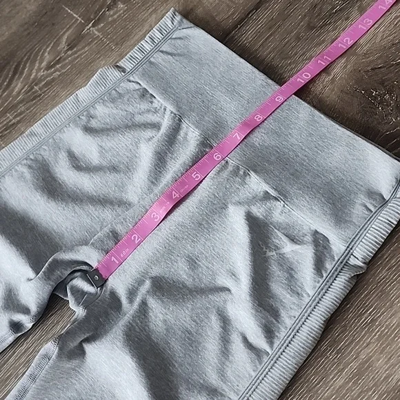 Gymshark Amplify Ombré High Waisted Seamless Leggings Light Gray Ivory White XS - Picture 6 of 12